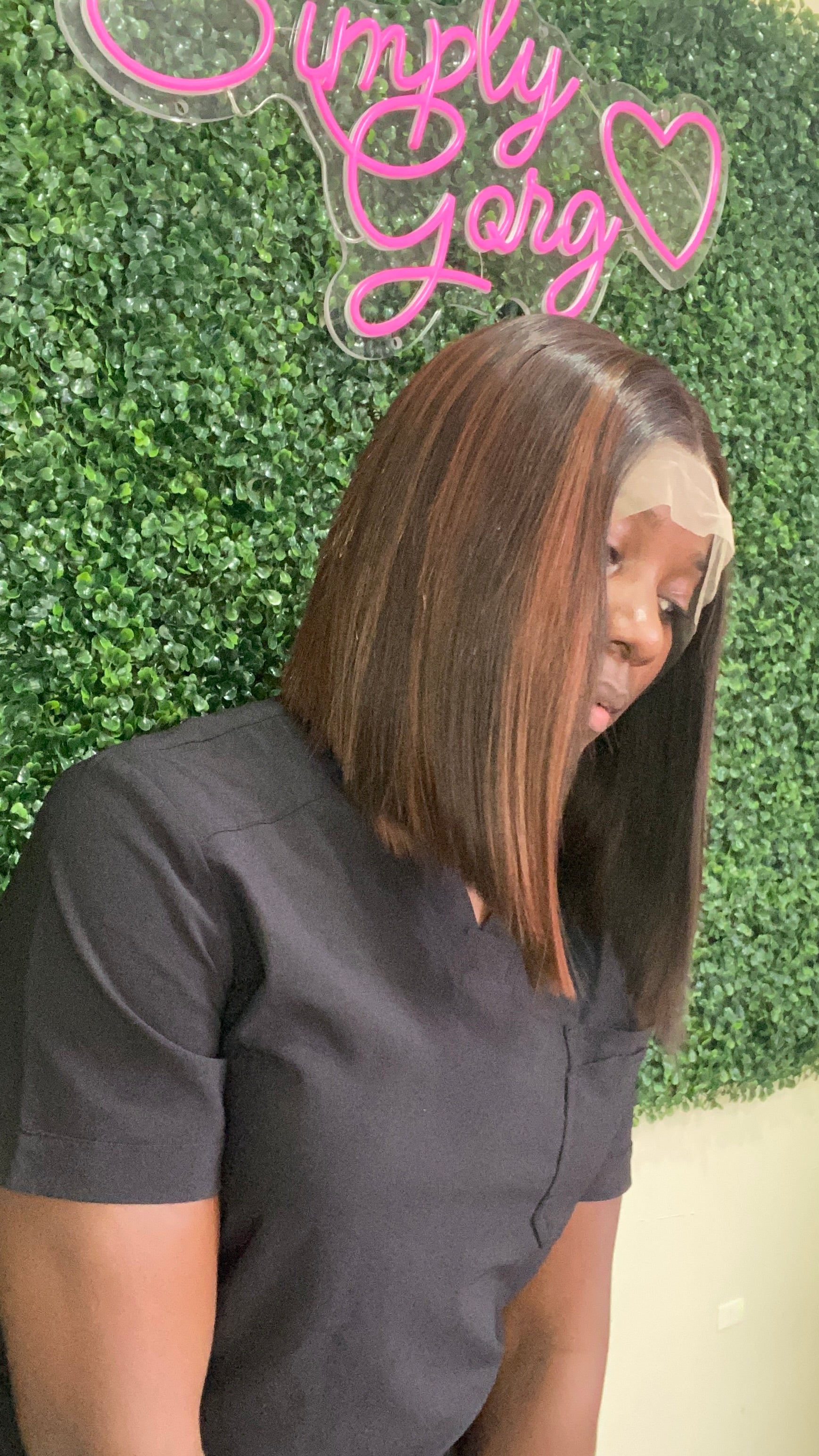 Synthetic Bob Wigs