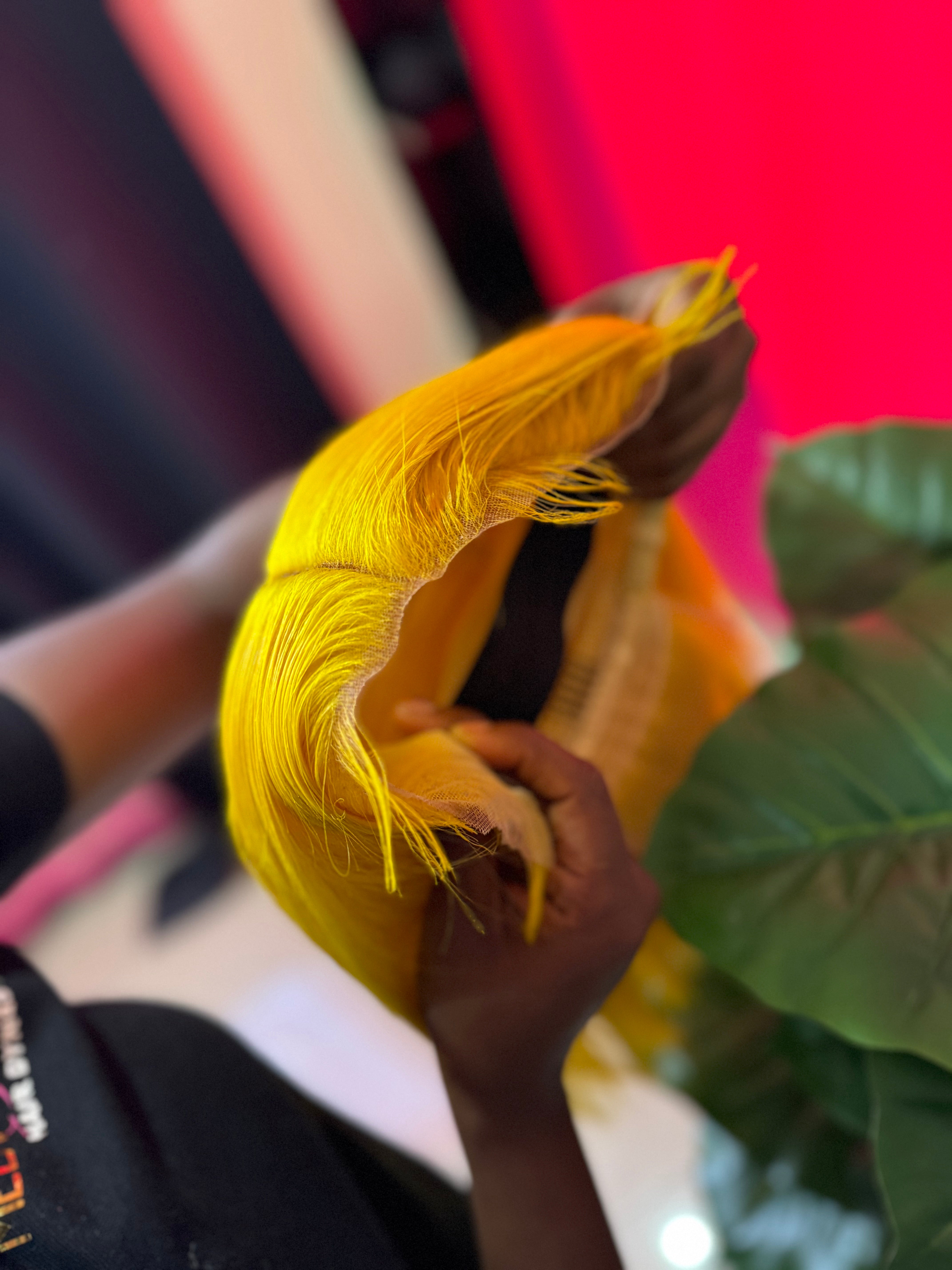 Buttercup Bob Wig
