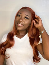 13x6 Synthetic Straight Front Lace Wigs - Melanin Sisters Hair Dynasty 